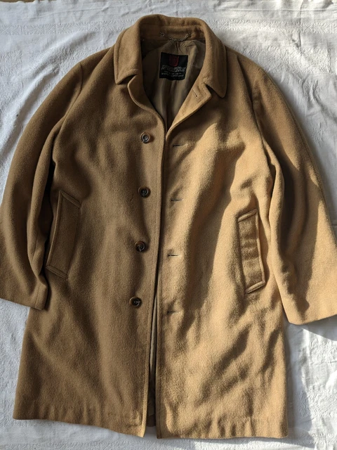 Abbigliamento da lavoro vintage inverter cammello Newton Abbot taglia 40