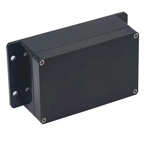 Raculety Project Box IP65 Waterproof Junction Box ABS Plastic Black Electrica...