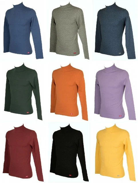 Pull Col Roulé Demi Cou Navigare Pour Enfant - 100% Coton - Couleurs Variées - Neuf Avec étiquettes