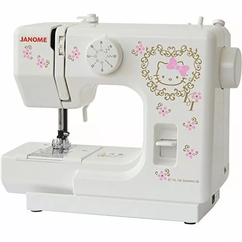 JANOME Sanrio Hello Kitty electric sewing machines compact KT-35 From Japan New