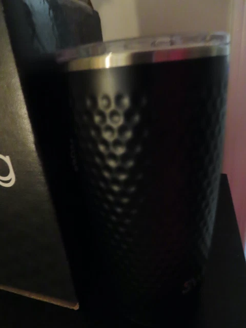 Swig Life 22oz Black Insulated Metal Thermos Coffee Tumbler only - Hot/Cold~NIB 3