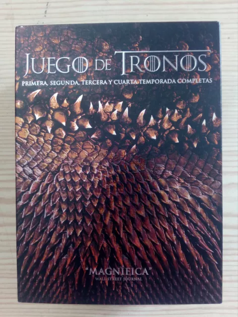 Juego De Tronos - Temporadas 1-2-3-4 - 20 Blu-Ray