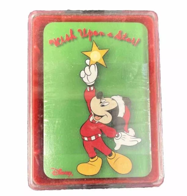 Disney’s Mickey Mouse Wish Upon A Star Holidays Mini Deck of Cards