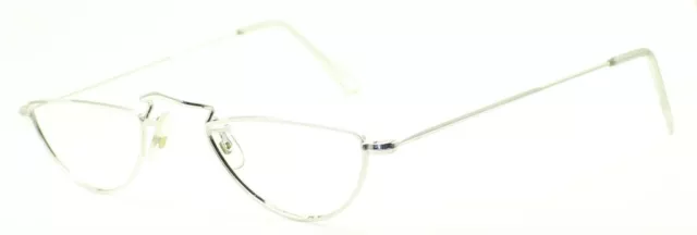 ALGHA (SAVILE ROW) 14KT GF Rhodium Half Eye 48x24mm FRAMES RX Optical Glasses