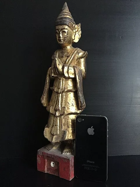 Antique Burmese Nat statue 2