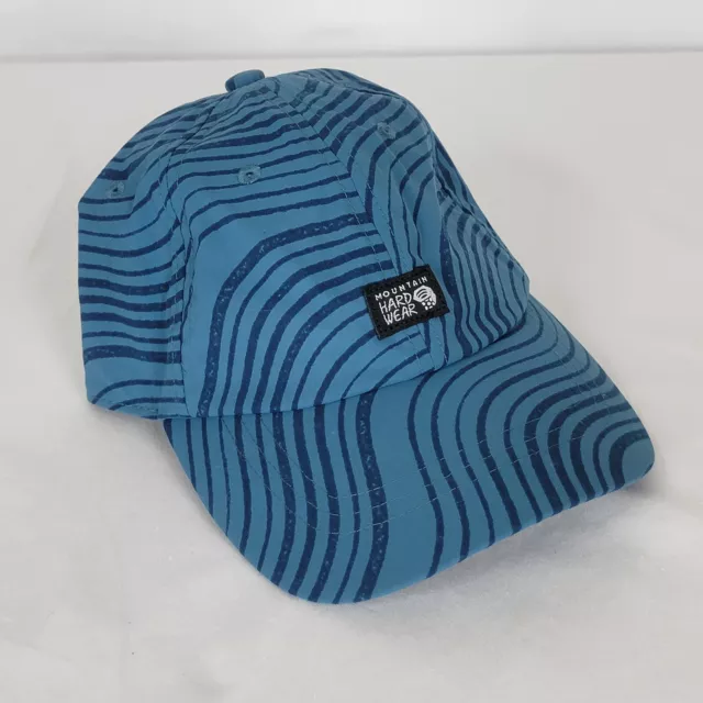 Mountain Hardwear Stryder Trek UPF 50 Dad Cap Hat Caspian Waves Blue