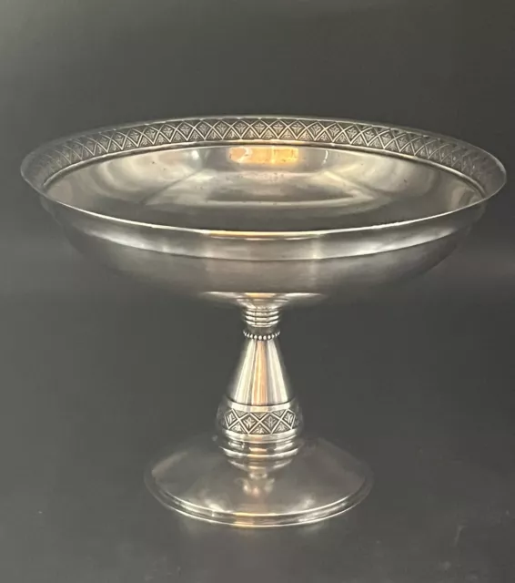 Wood & Hughes Sterling Pedestal Foot Bowl/Compote No Monogram