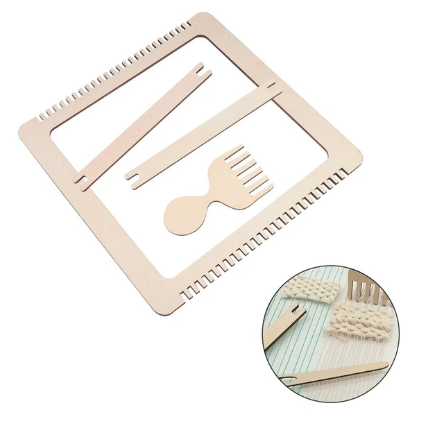 Gobelin-Webmaschinen-Set Hölzern Rundstrickmaschine Handdekor