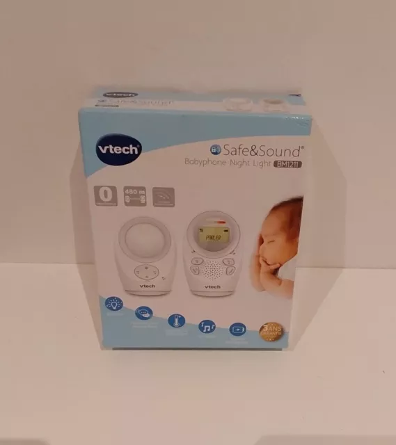 Vtech - BM1211 - Safe & Sound - Babyphone Night Light - 0024/1402