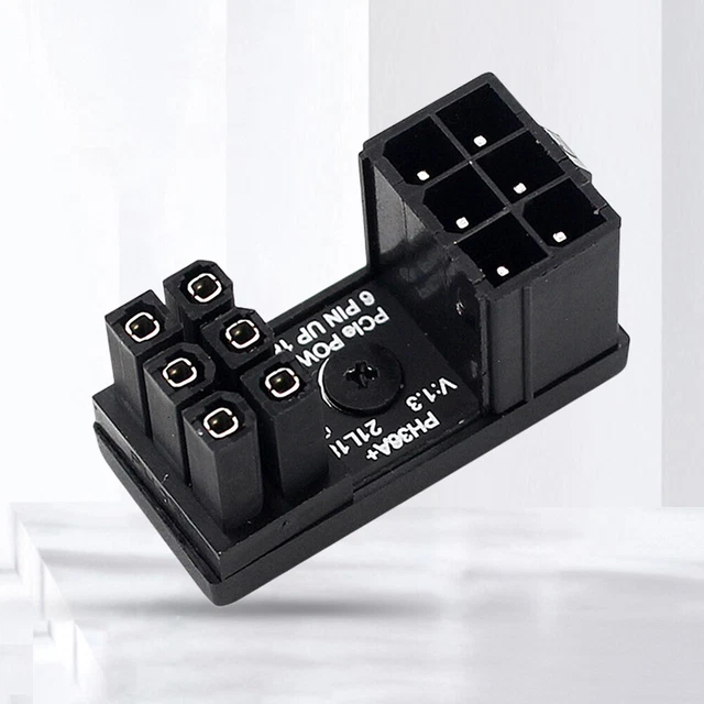 Socket For Gpu 8pin TURN CONNECTOR 8 Pin GPU Power Connector GPU PCIe for PC Computer ...