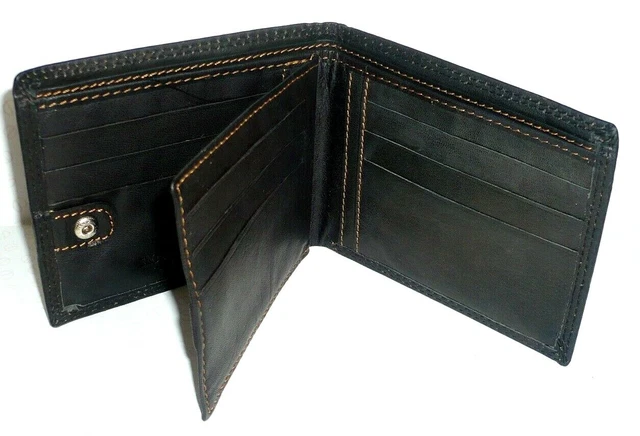 Portafoglio mini da uomo in pelle Toscana Vegetale Marrone | Adpel
