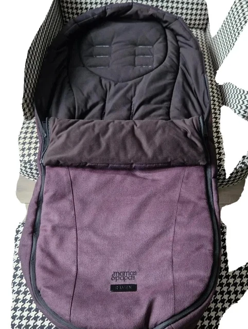 Mamas & Papas Pram Cosytoes Footmuff  for OCARRO XT2 xt3 Urbo Sola BLACK RAVEN f