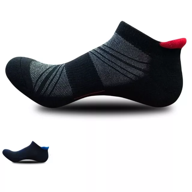 1-12pair Mens Low Cut Ankle Athletic Cotton No Show Breathable Running Socks Lot