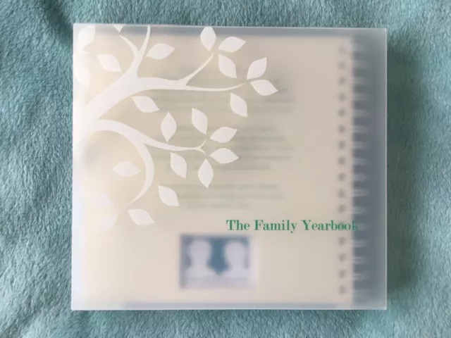 The Family Yearbook memory album, new,Hard cardboard cover,still in original box