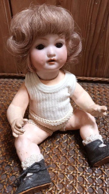 Poupée Ancienne Armand Marseille - Bébé Caractère Moule 990, Hauteur 44 Cm