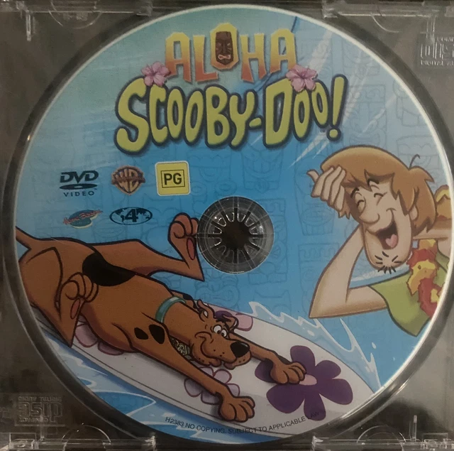 SCOOBY DOO Aloha Scooby Doo (DVD, 2005)Disc Only No Cover 5.00