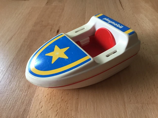 PLAYMOBIL GEOBRA 1990 Boot Schiff Fahrzeug EUR 1,00 - PicClick DE