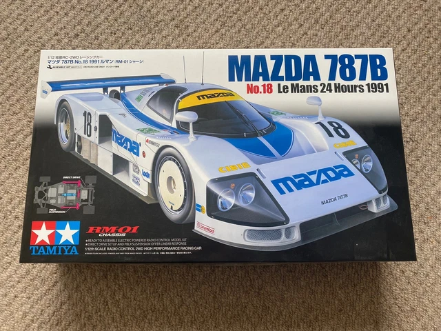Maquette LE MANS MINIATURES Mazda 787B N°18 - Échelle 1/24 - Neuf - Fabrication Française