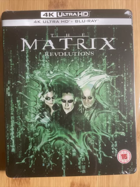 The Matrix Révolution Steelbook 4K