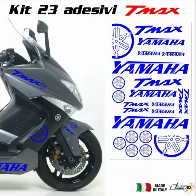 Feuille Adhésifs Carénage Bleu Fits For Yamaha Tmax 500 01-11 T-Max 530 12-18