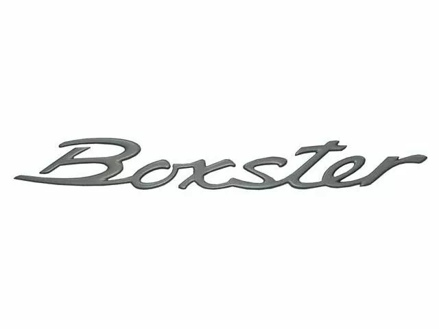 For 2000-2004 Porsche Boxster Emblem Rear Genuine 15654VD 2002 2003 2001