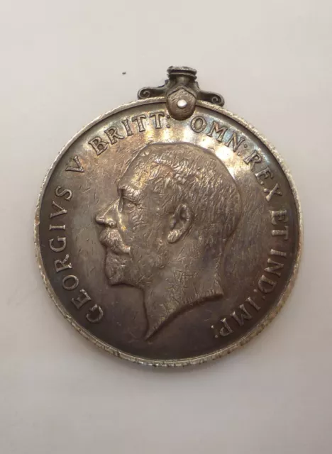 Ww1 British War Medal - Royal Navy - Messer - Disc Only
