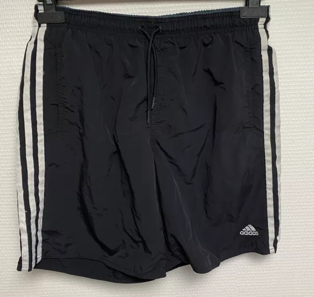 Adidas Short Maillot de Bain logo brodé Homme Taille XS