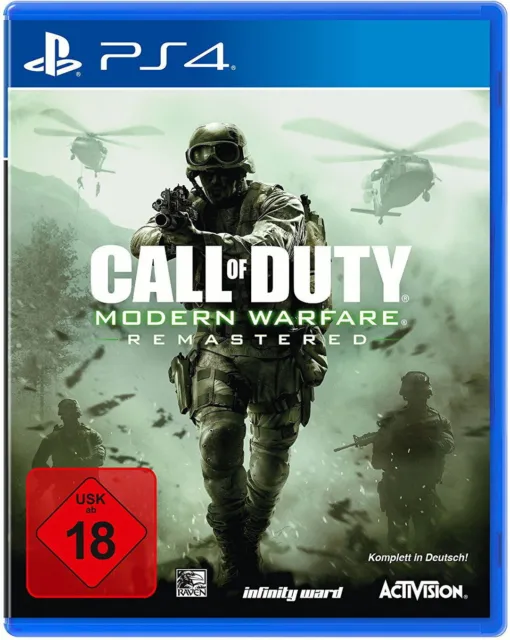 NEU Call Of Duty Modern Warfare Remastered PS4 COD MWR PS4