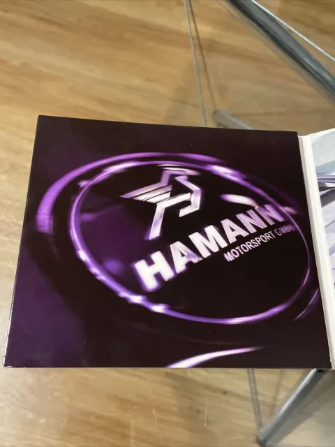 Hamann Motorsport Tuning IAA Pressemappe CD DVD Press Kit IAA Frankfurt Rarität