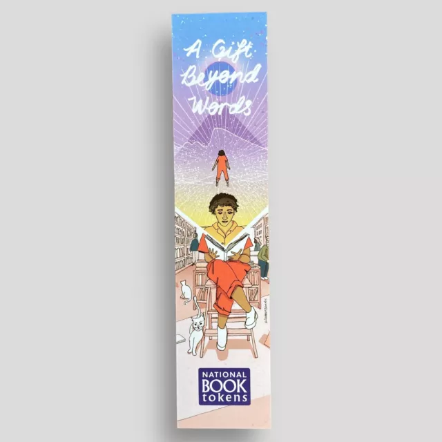 A Gift Beyond Words National Book Tokens Collectible PROMOTIONAL BOOKMARK