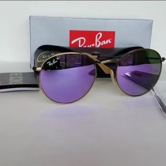 Ray-Ban RB3447 Round Metal Sunglasses