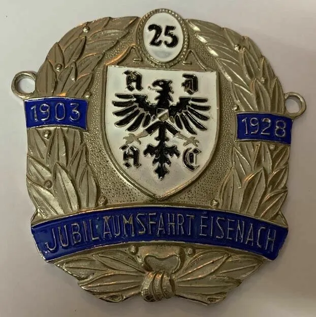 Voiture Badge- ADAC 1903 1928 Grill Badge Emblème Logos Métal Email