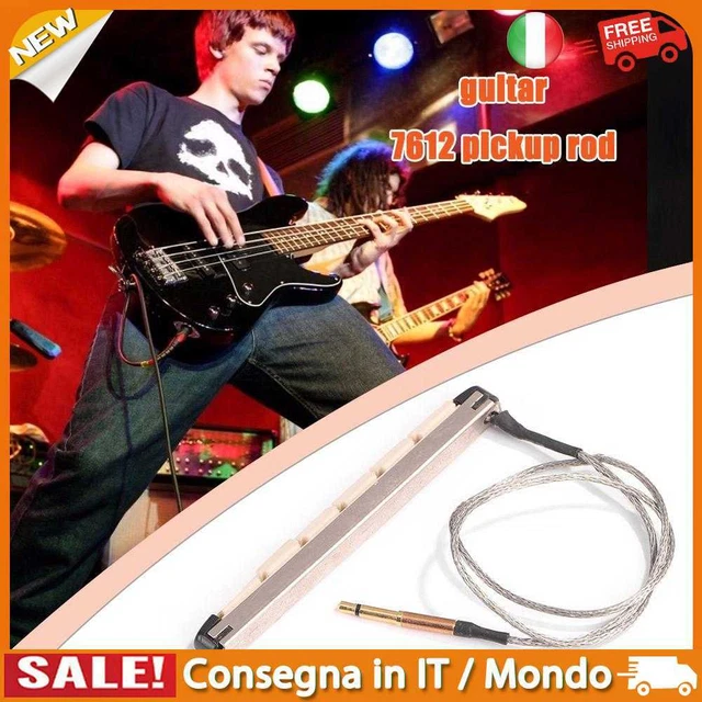 IT 1pc 6 String High Sensitive Acoustic Guitar Bridge Saddle Pickup Rod Accessor
