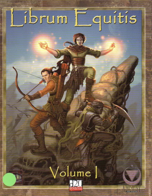 Librum Equitis-Volume 1-Roleplaying Game-d20-(SC)-neu-Mängelexemplar