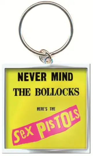 SEX PISTOLS NMTB official metal keyring keychain