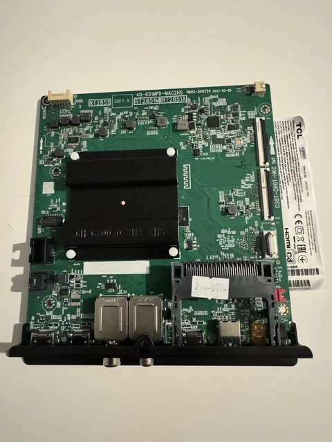 Carte Mère TV TCL 55P631X1 - Pièce Détachée D'origine - NEUVE