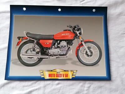 Fiche Collection Atlas – Moto Guzzi Le Mans II 850 1978 – État Neuf