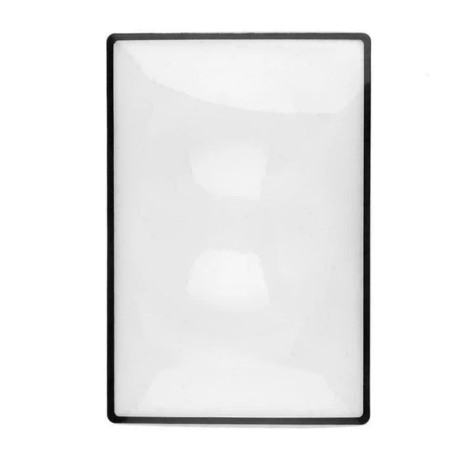 Foglio di ingrandimento PVC A5 X3 pagina libro ingrandimento lettura strumento vendita< vetro SAL T7Y0