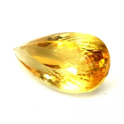 Haut Grand Citrine :55,48 Carats Naturelle Or Jaune Bahia Citrine Du Brésil 2