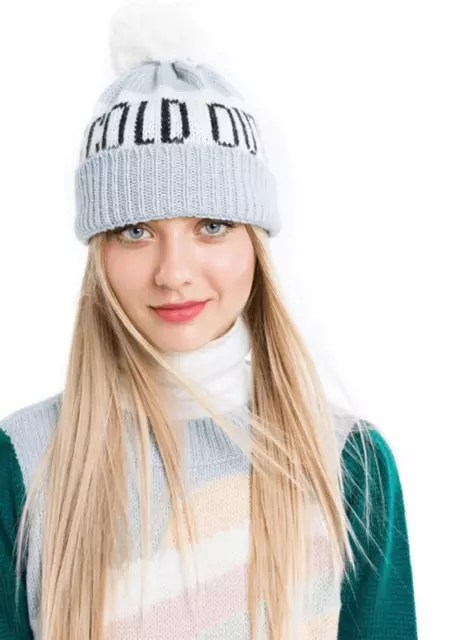 New. WILDFOX Baby It’s Cold Outside beanie. Retails $89 2