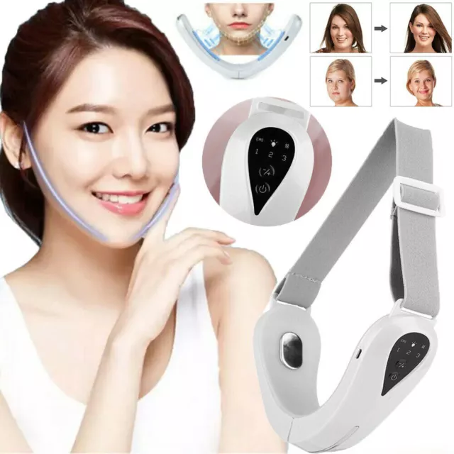 Electric V-Face Shape Massager Facial Lifting Machine Face Slimming Double Chin 3