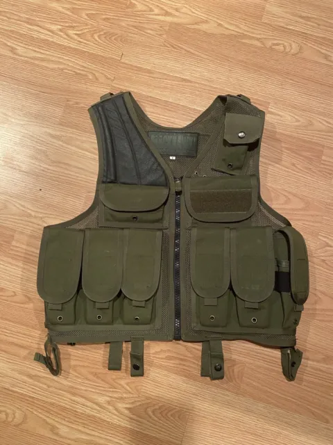 Blackhawk Oldgen Tactical Vest OD Green CAG DEVGRU SEALS OLDSCHOOL