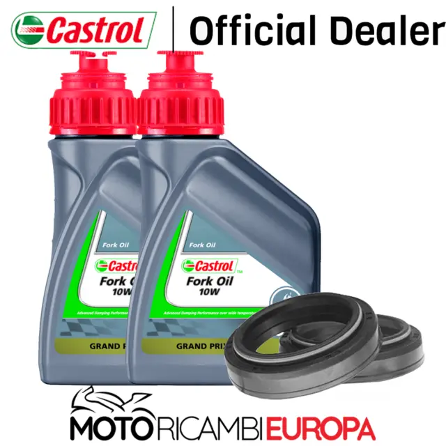 OLIO FORCELLA E PARAOLI KAWASAKI ZX-6R Ninja 636 anni 2005-06 CASTROL 047 ARIETE