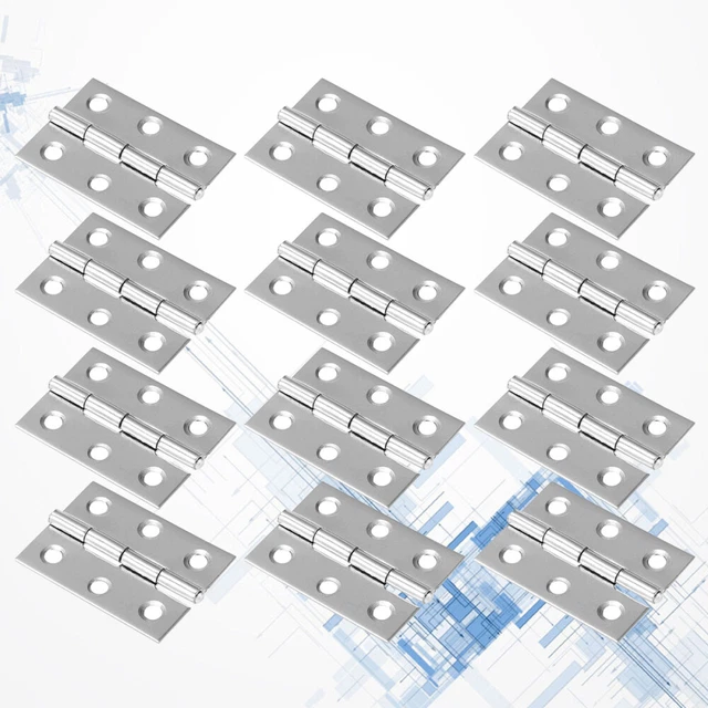 30 pz cerniera acciaio inox 2 pollici slot gratuito magazzino mute ispessito
