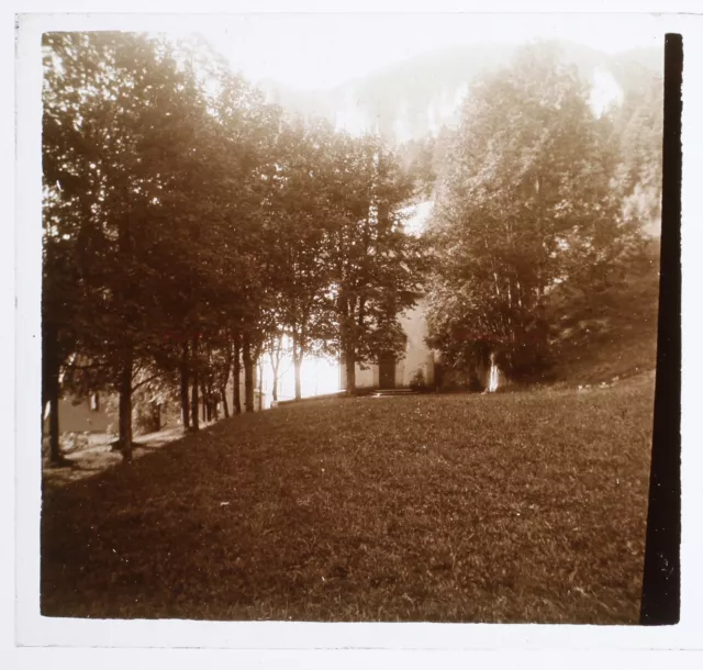Vintage Underwood Landscape c1930 Photo Stereo Glass Plate VR16L6n1