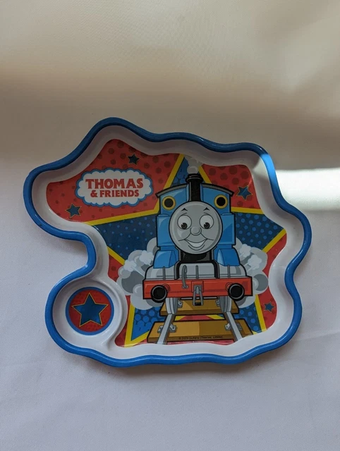 Vajilla de tren motor tanque Zak Designs placa Thomas melamina
