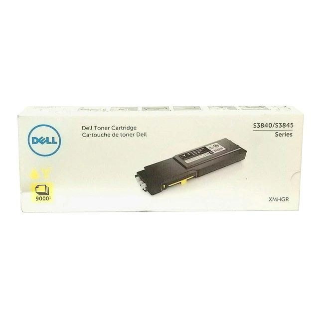 Dell XMHGR High Yield Yellow Toner Cartridge for S3840cdn, S3845cdn