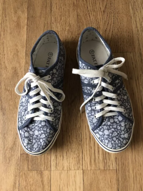 Fat face canvas pumps 2025