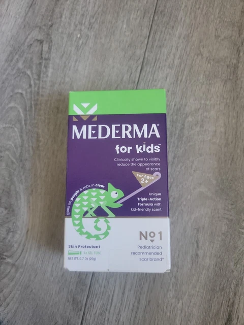 Gel protector de cicatrices de la piel Mederma para niños triple acción 0,7 oz caducidad 10/24
