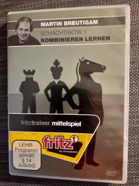 Chessbase DVD Fritztrainer Schachtaktik 1 M. Breutigam